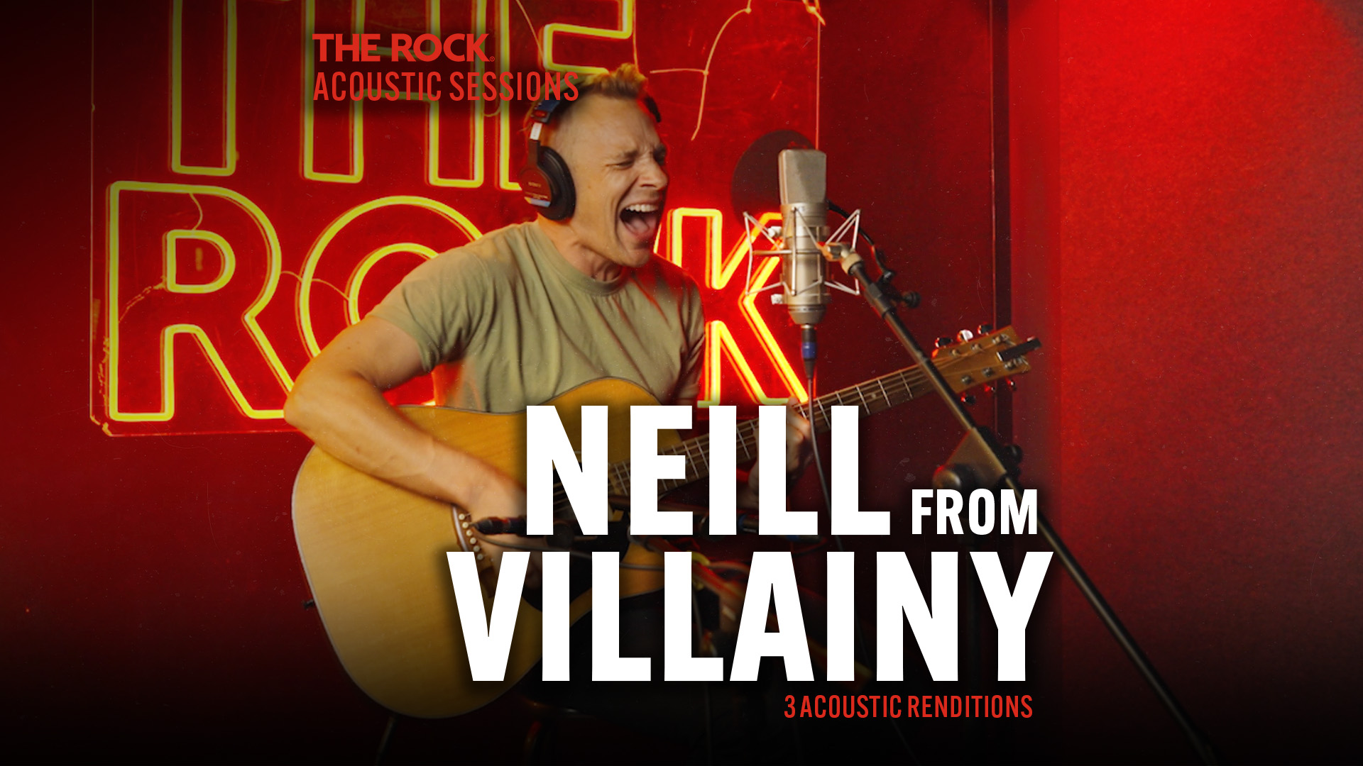 Watch: Neill from Villainy performs three acoustic renditions