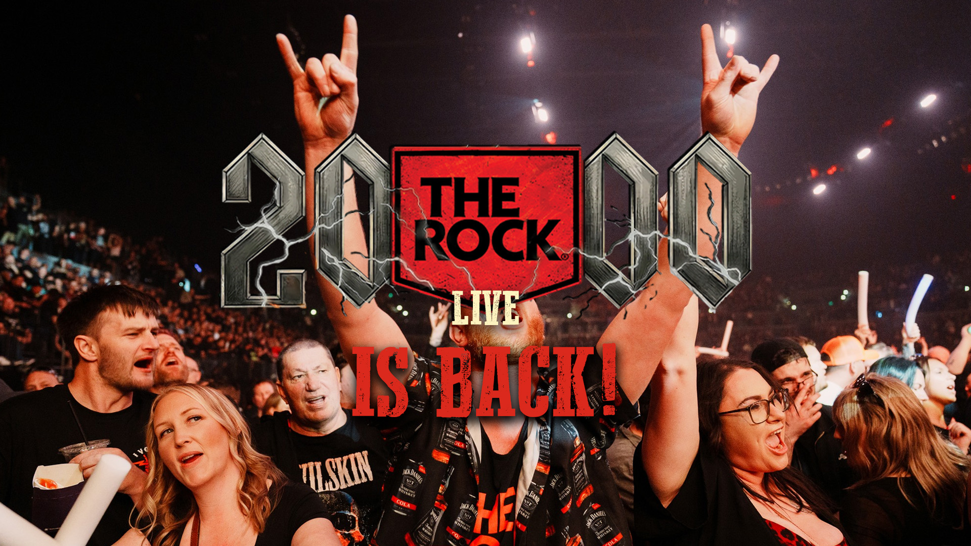 The Rock 2000 Live Event is BACK!