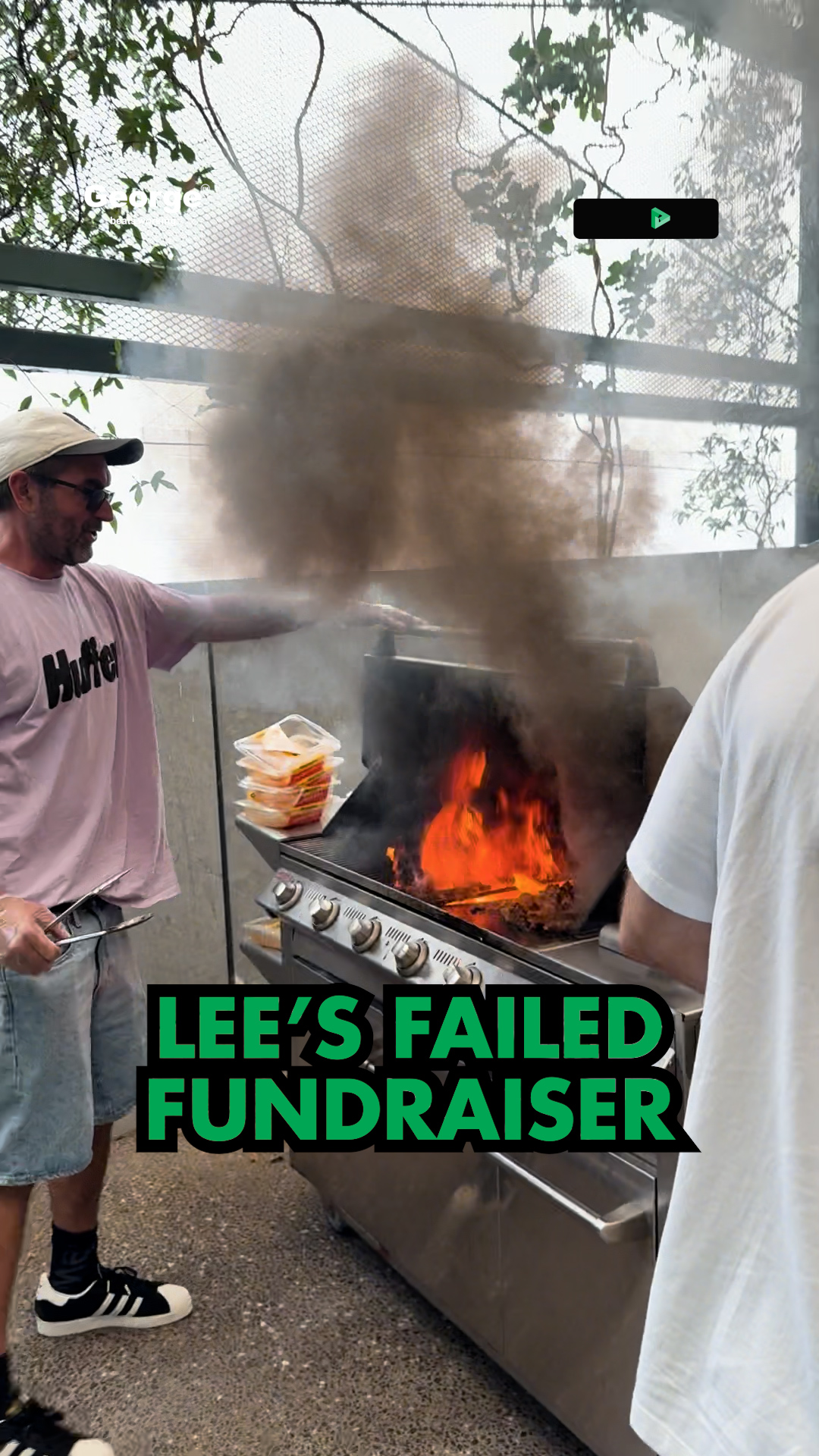 lee's failed bbq fundraiser
