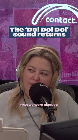 Sarah in the more fm studio