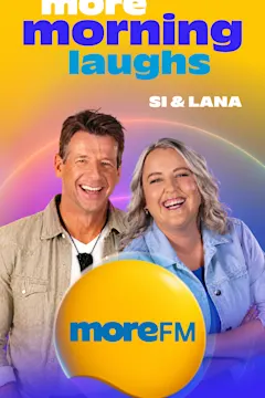 Simon Barnett and Lana Cochrane-Searle smile together