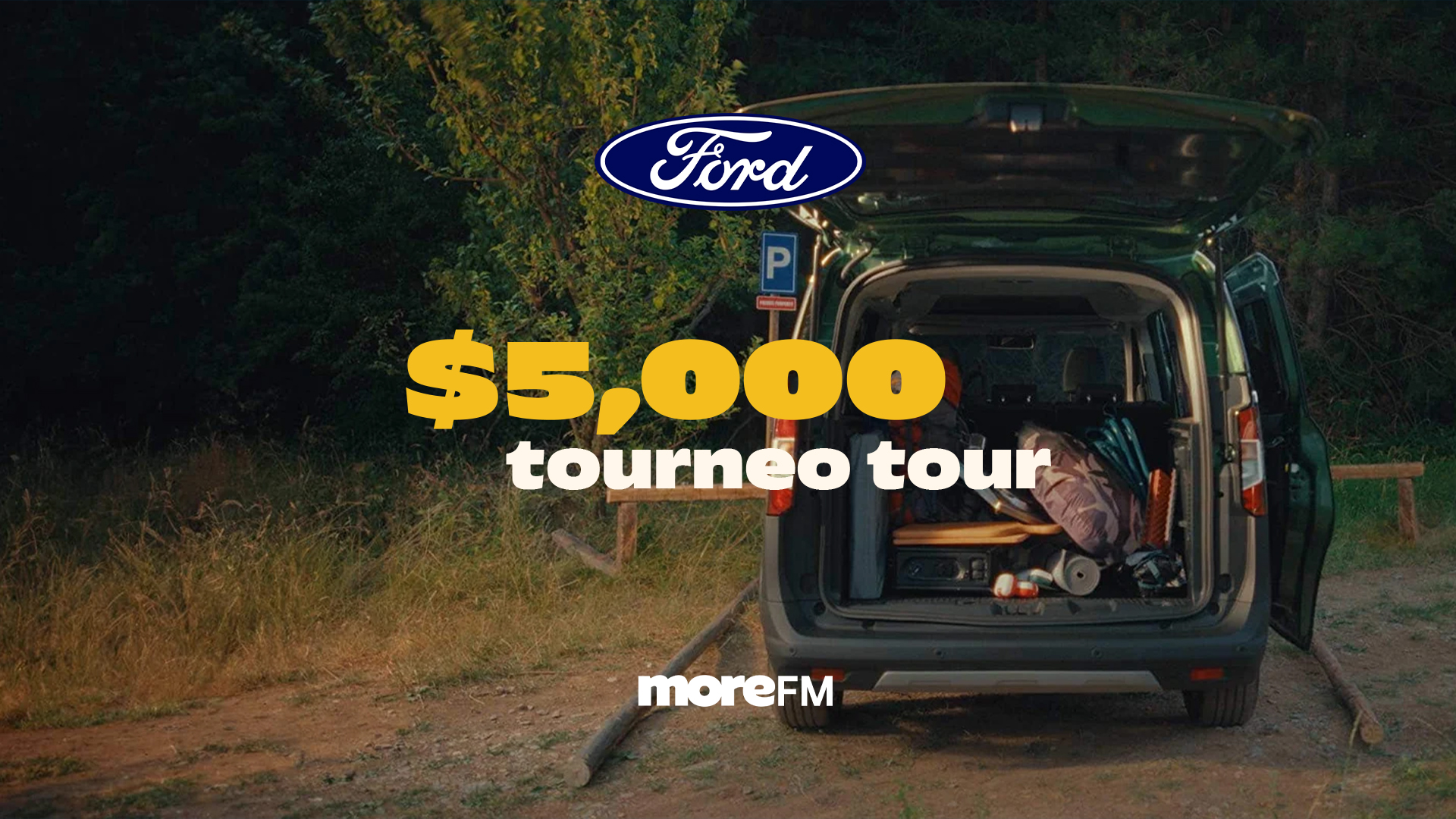 $5,000 Ford Tourneo Courier Tour