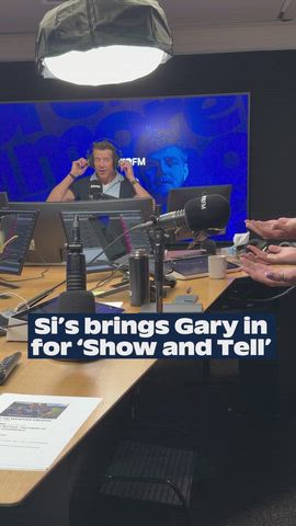 Simon surprises the team with Gary McCormick