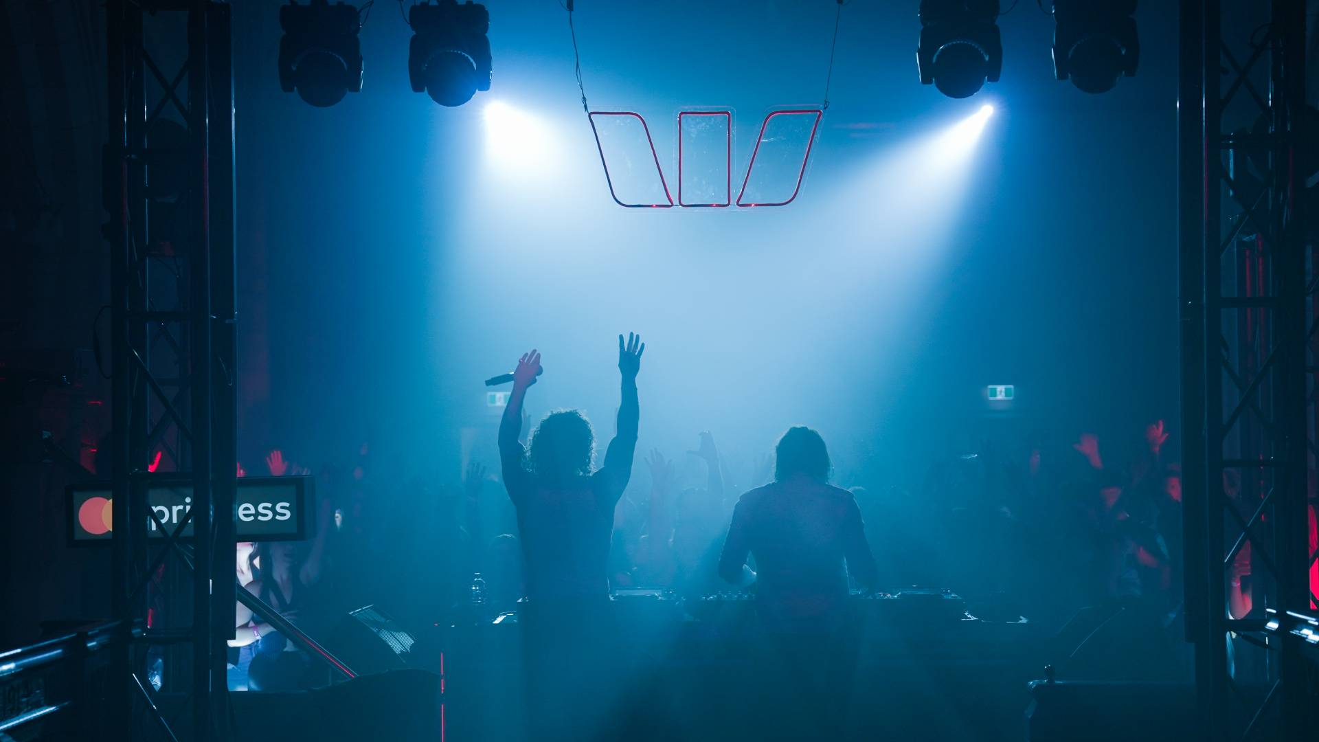 Peking Duk perform at St Matthews church.