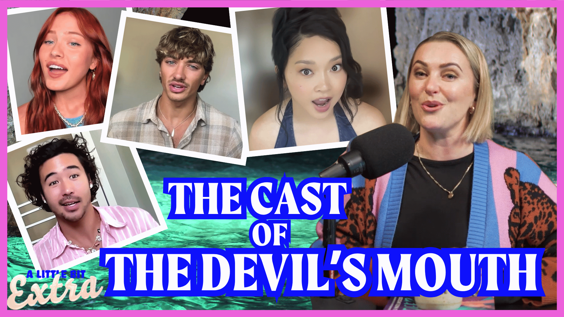 Gavin Casalegno (TSITP), Lana Condor & the Cast of ‘The Devil's Mouth’