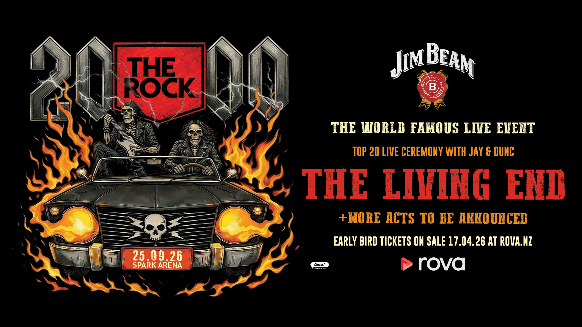 The Rock 2000 concert event poster