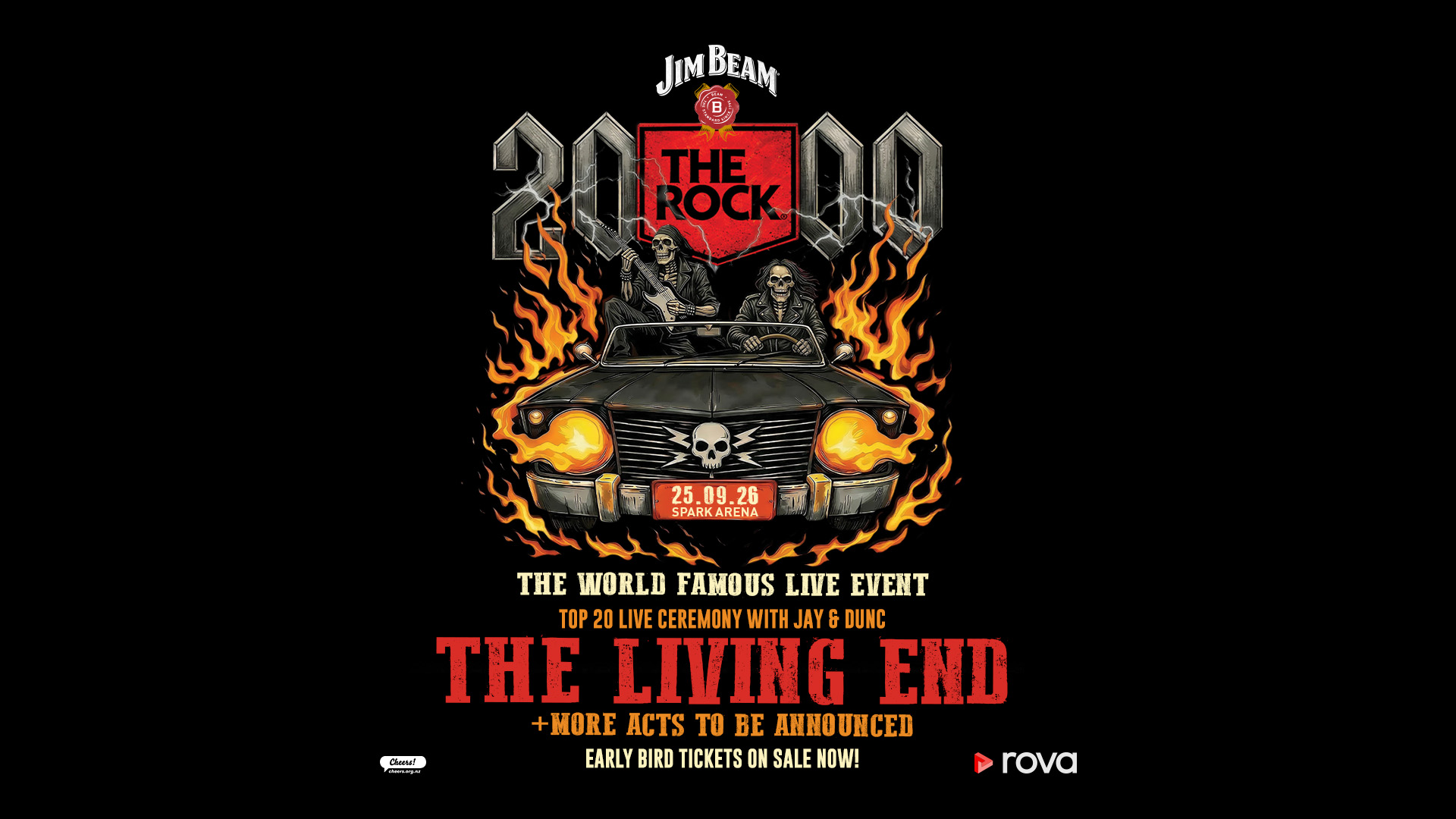 The Rock 2000 concert event poster
