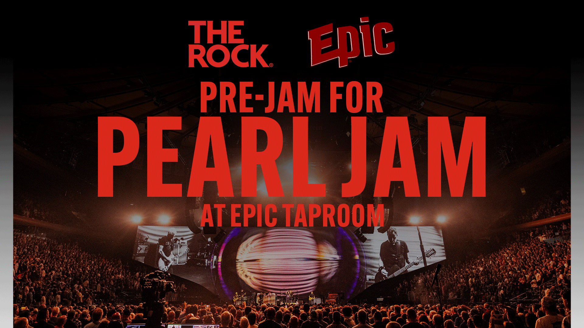 Join the Pearl Jam PreParty at Epic Taproom Win The Rock Singlets rova