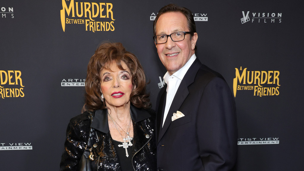 Joan Collins celebrates 24 years of 'wedded bliss'
