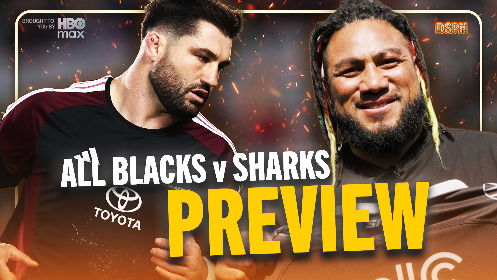 ALL BLACKS v SHARKS Preview | DSPN On Tour