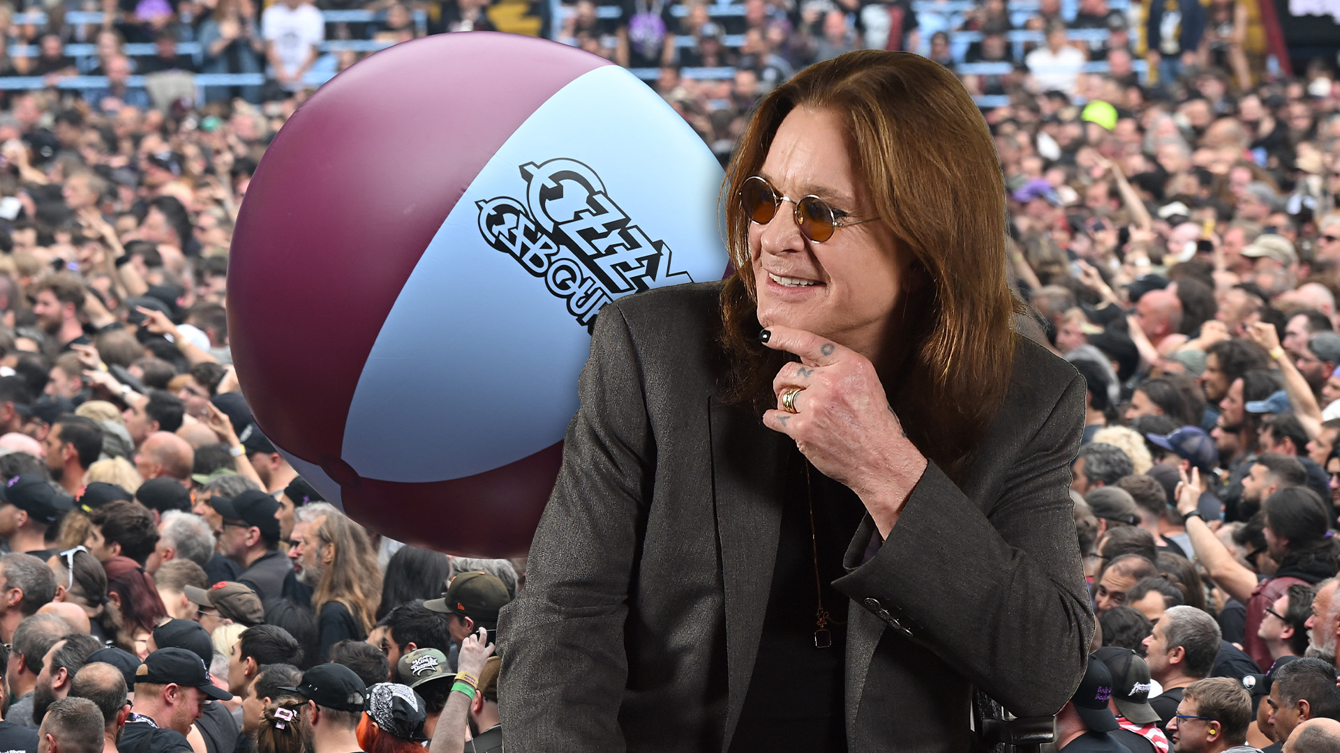 Back to the Beginning crowd, and Ozzy Osbourne