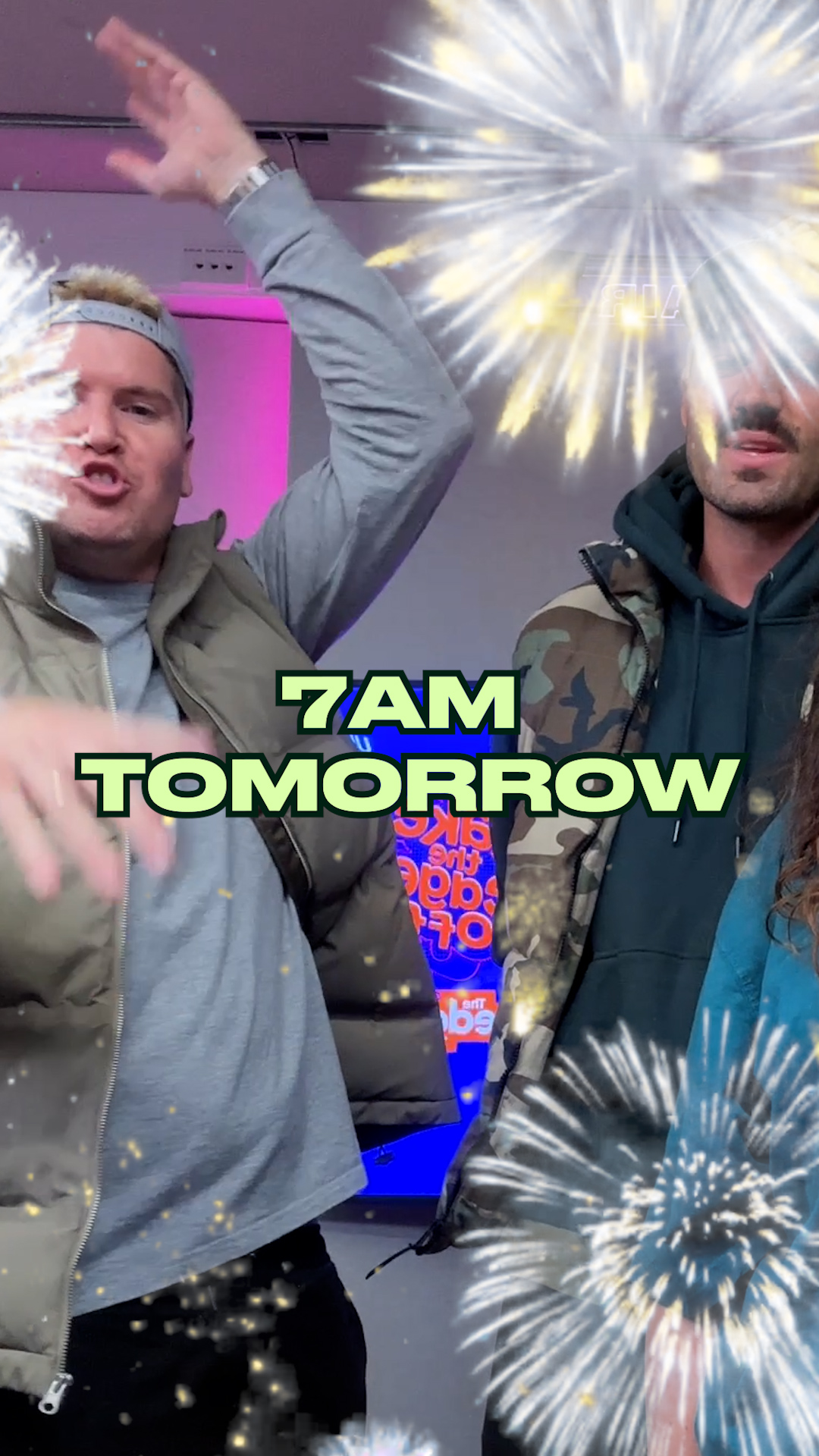 7AM tomorrow...