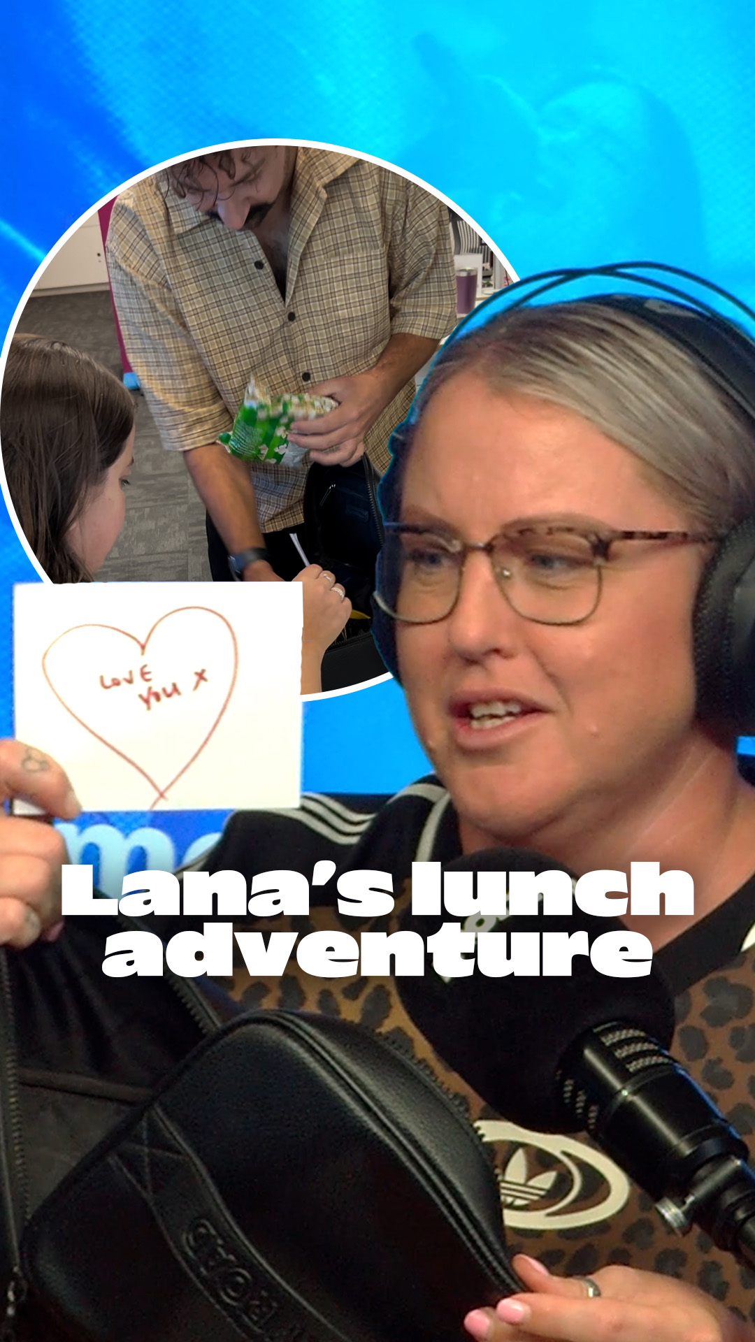 Lana's lunch went on quite an adventure