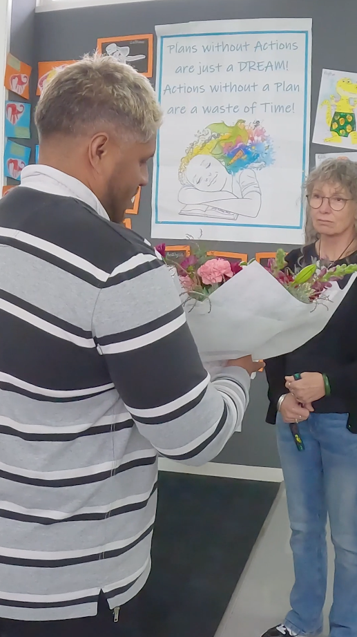 One of Fairfield Primary's Heroes of the Classroom is the wonderful Sandra 
