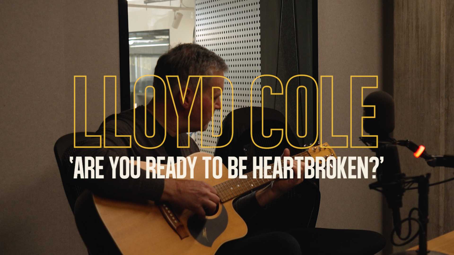 Live from The Sound: Lloyd Cole performs 'Are You Ready to be Heartbroken?'