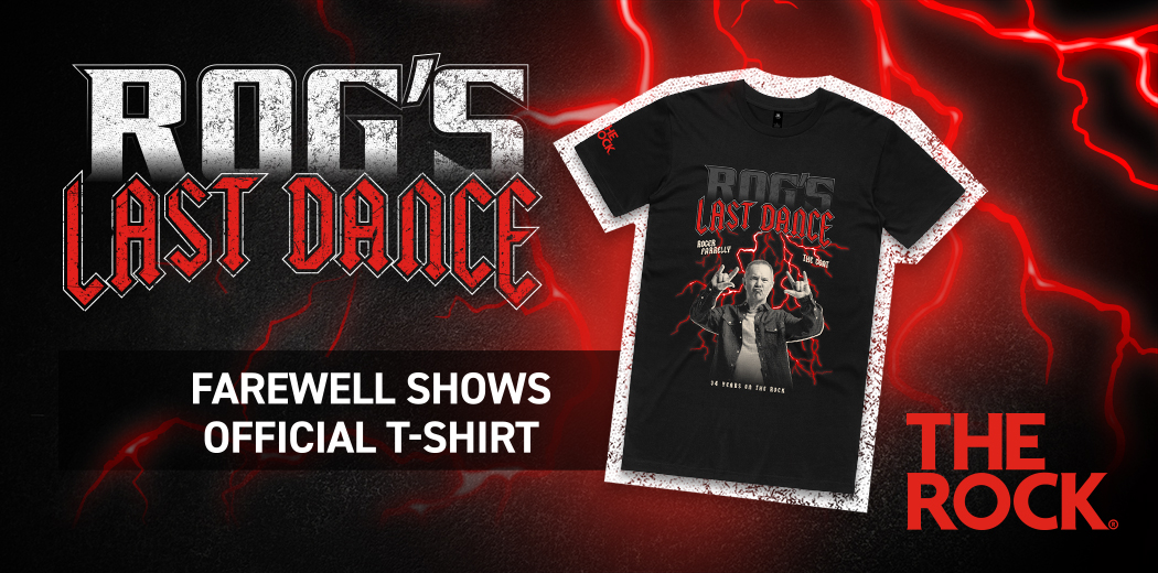 Rog's Last Dance Farewell Shows Official T-shirt