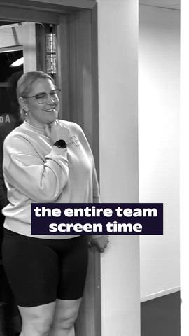 Our team screen time 
