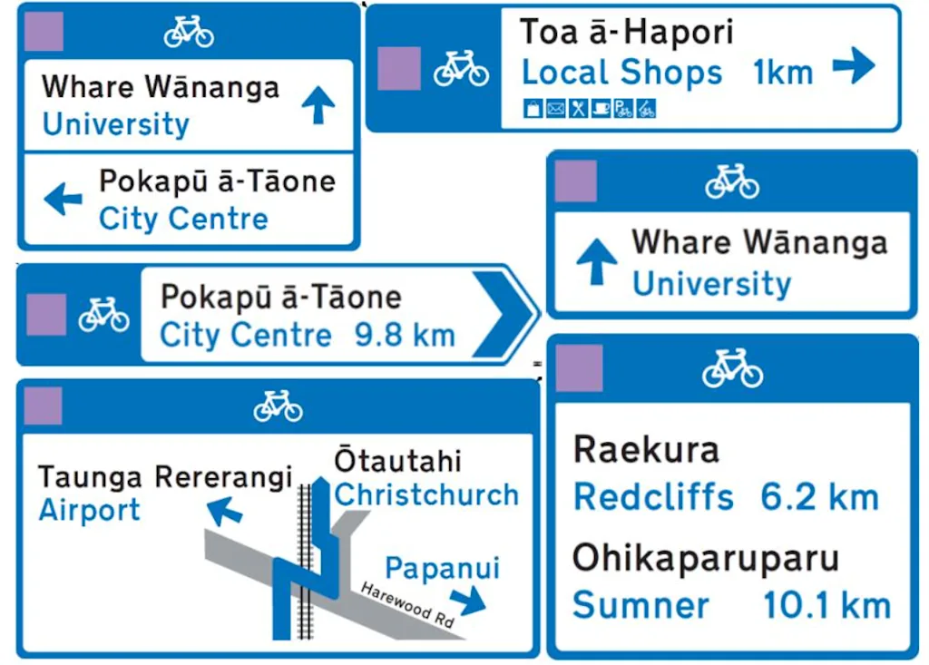 Nz Community. Sign 'Affirming te reo Maori': Here's what NZ's bilingual road signs might ...