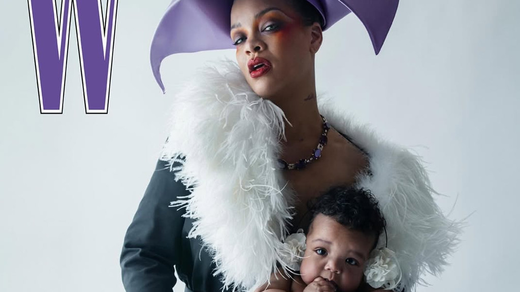 Rihanna's baby daughter makes magazine cover debut