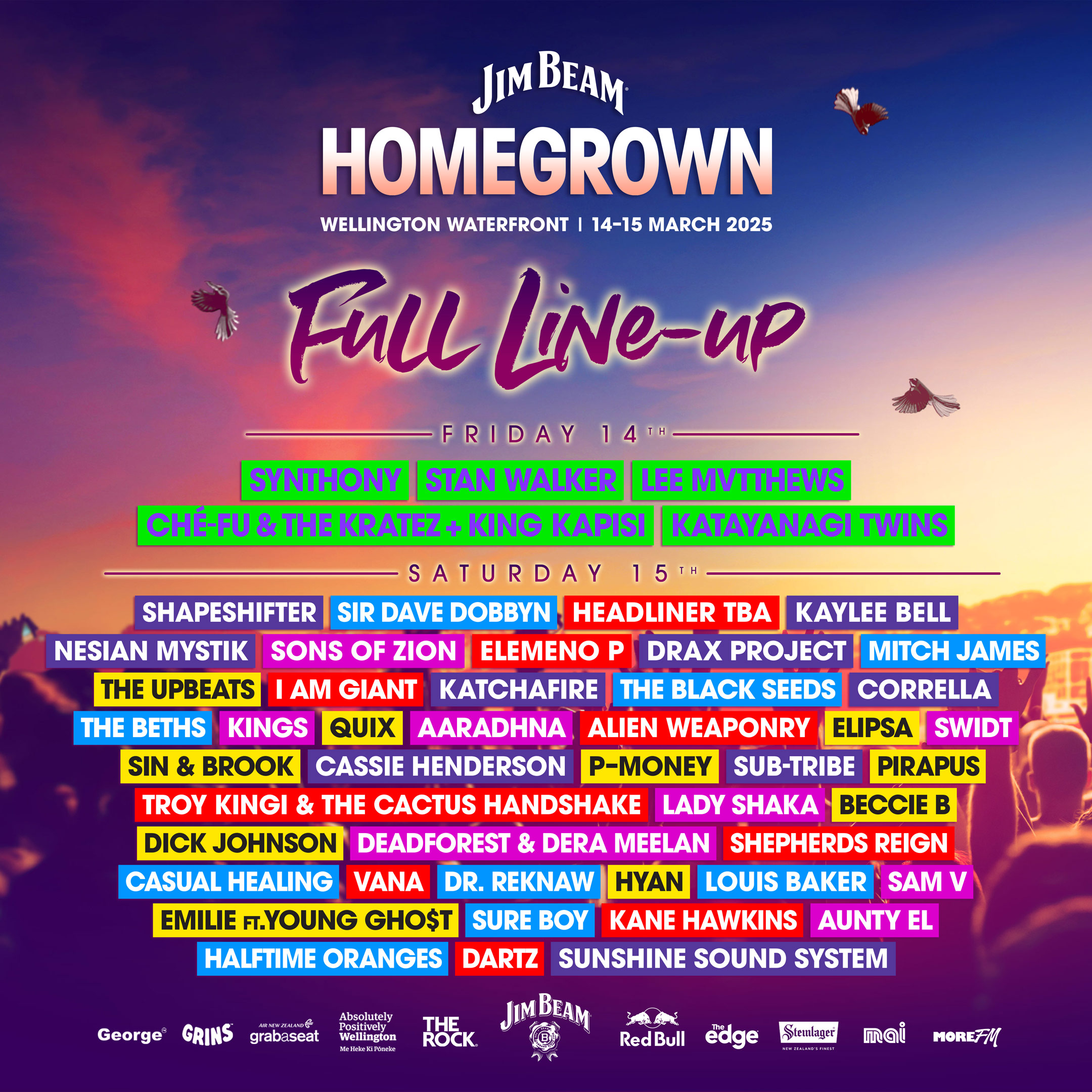 Jim Beam Homegrown returns in 2025 rova