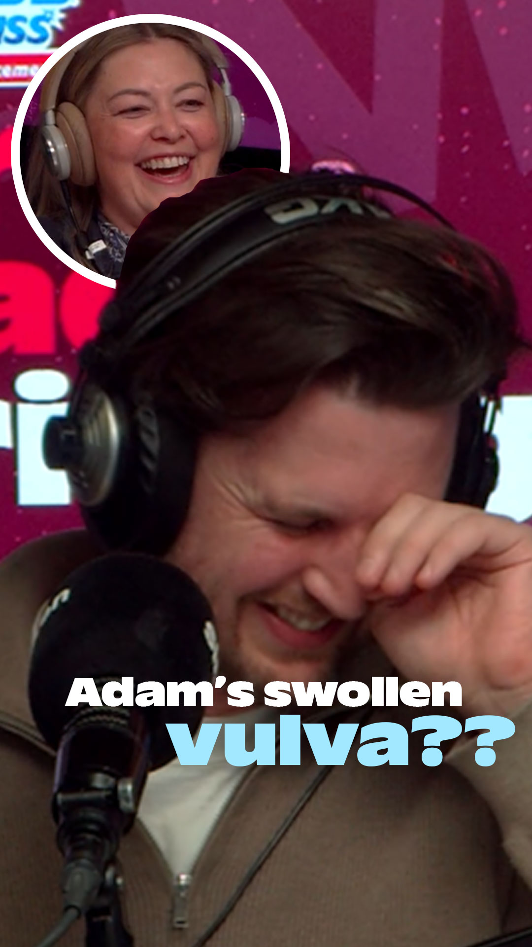 Adam's swollen WHAT