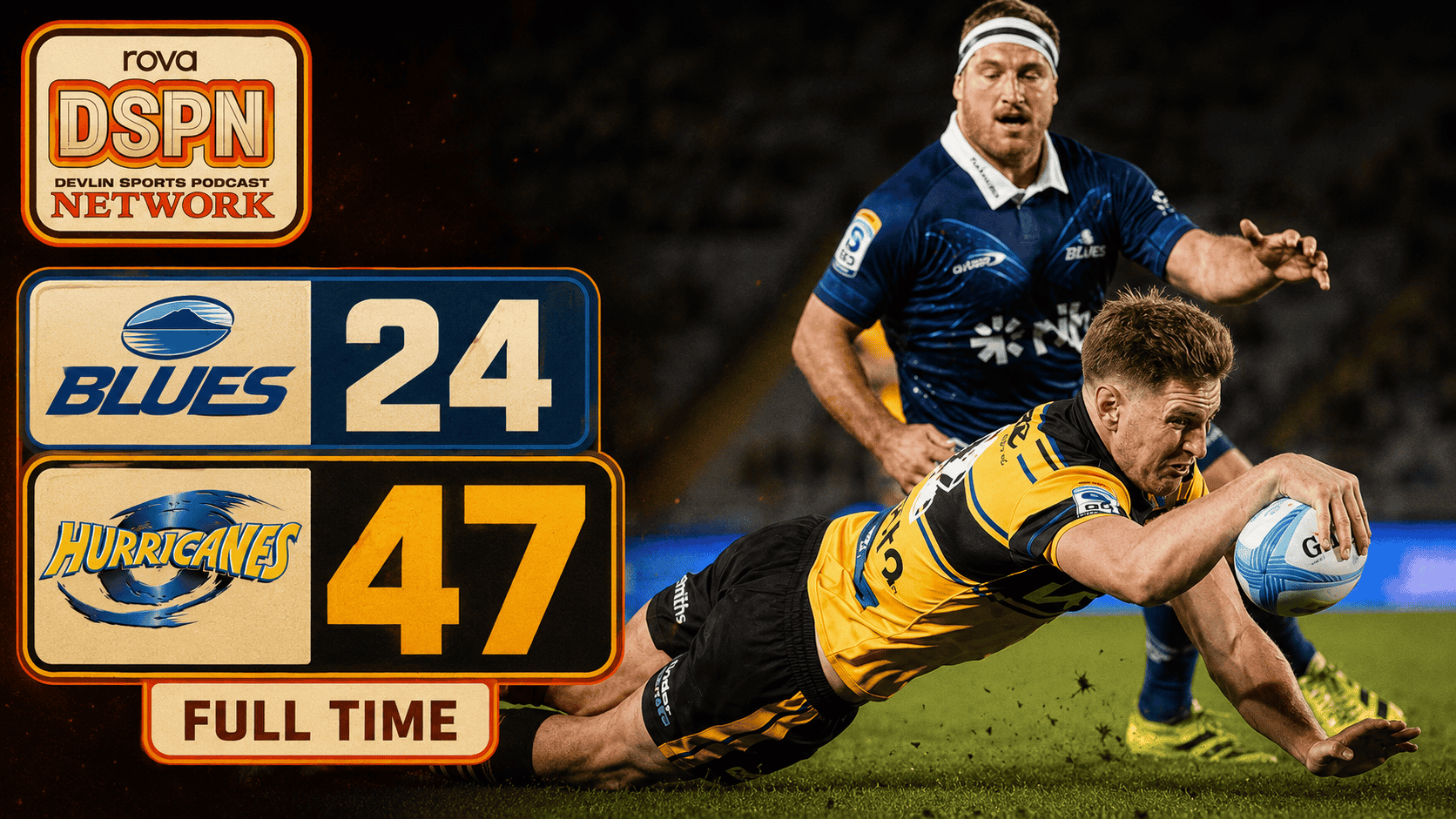 Hurricanes expose the Blues at Eden Park | Jamie Wall post-match reaction
