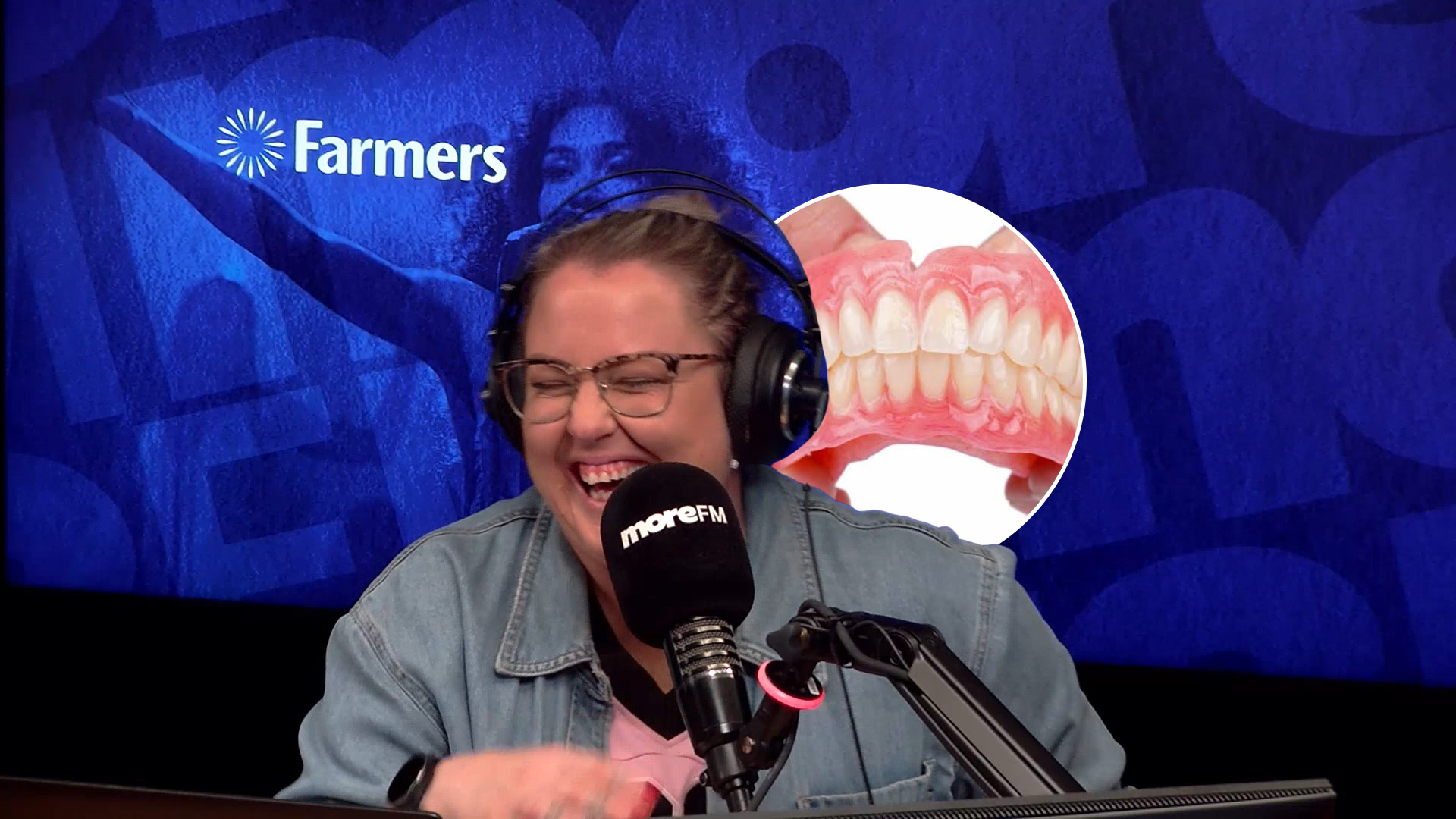 Simon’s breakfast was ruined by three stray teeth