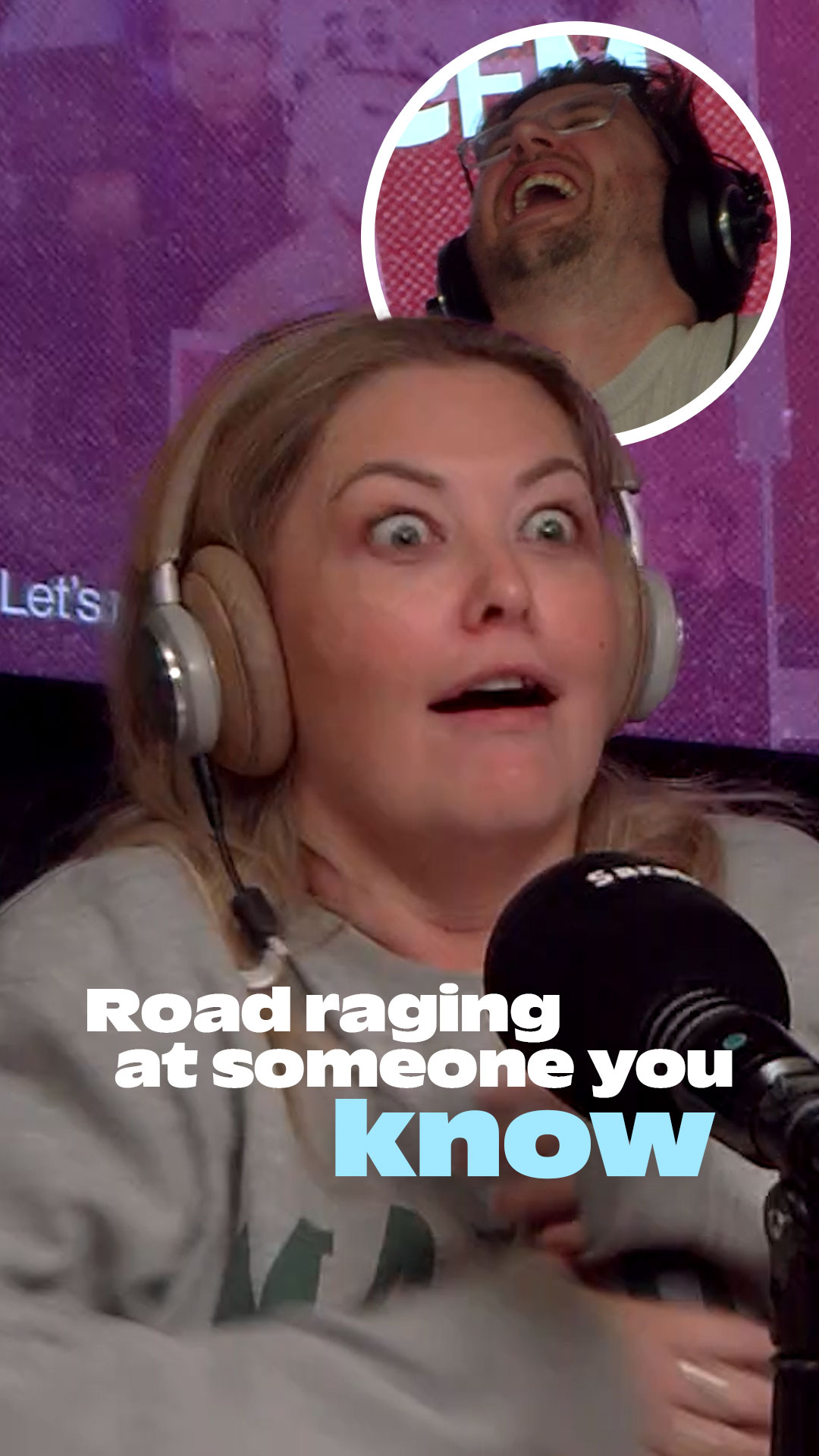 Road raging at someone you know