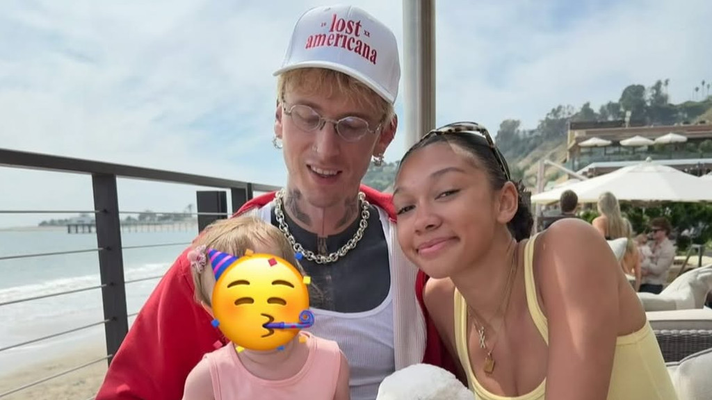 MGK celebrates daughter Saga's first birthday