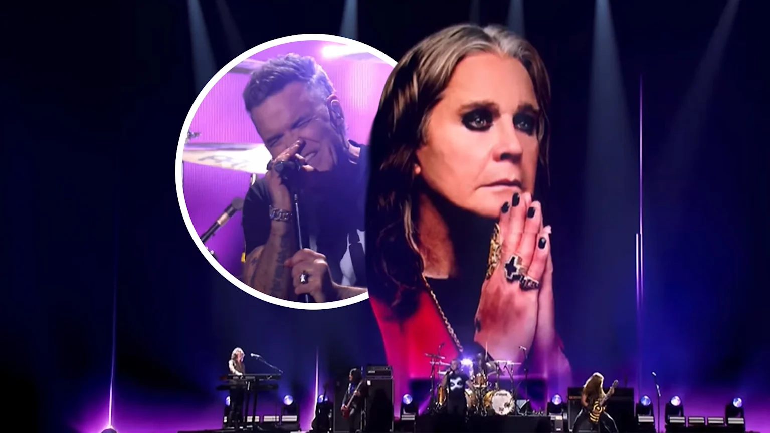 Ozzy's all-star tribute performance