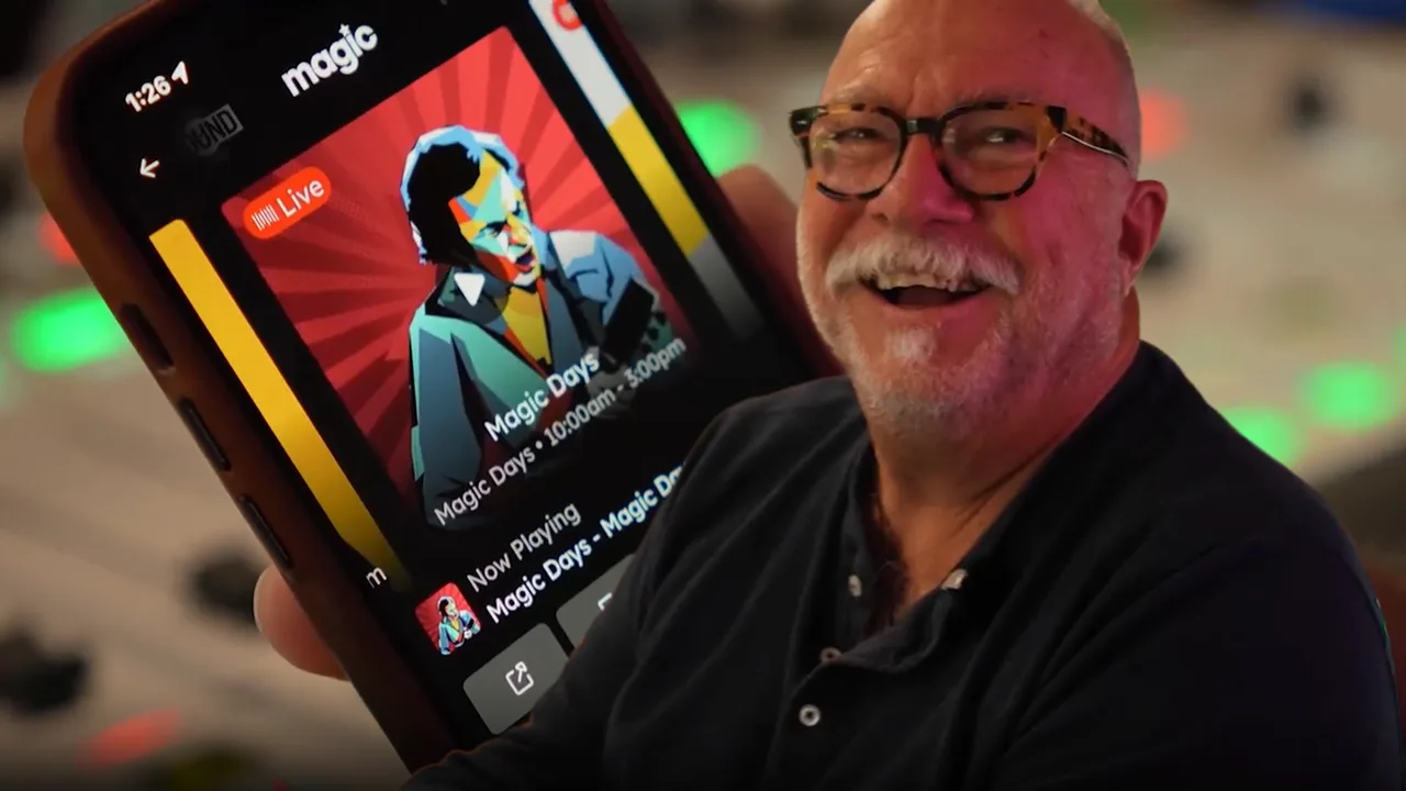 Bob Gentil shows you how to listen to Magic on rova