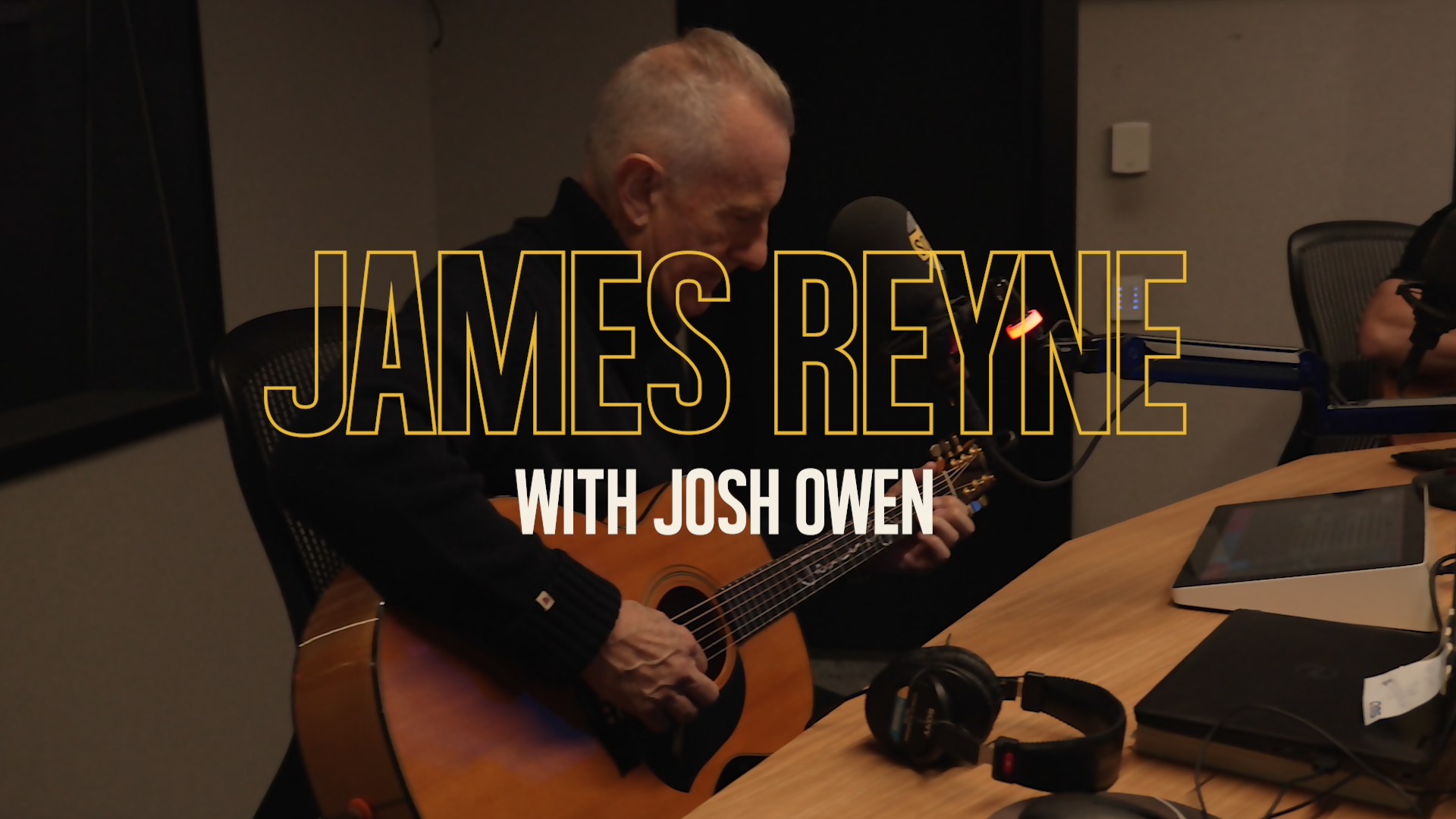 James Reyne and Josh Owen perform an acoustic version of 'Reckless' at The Sound