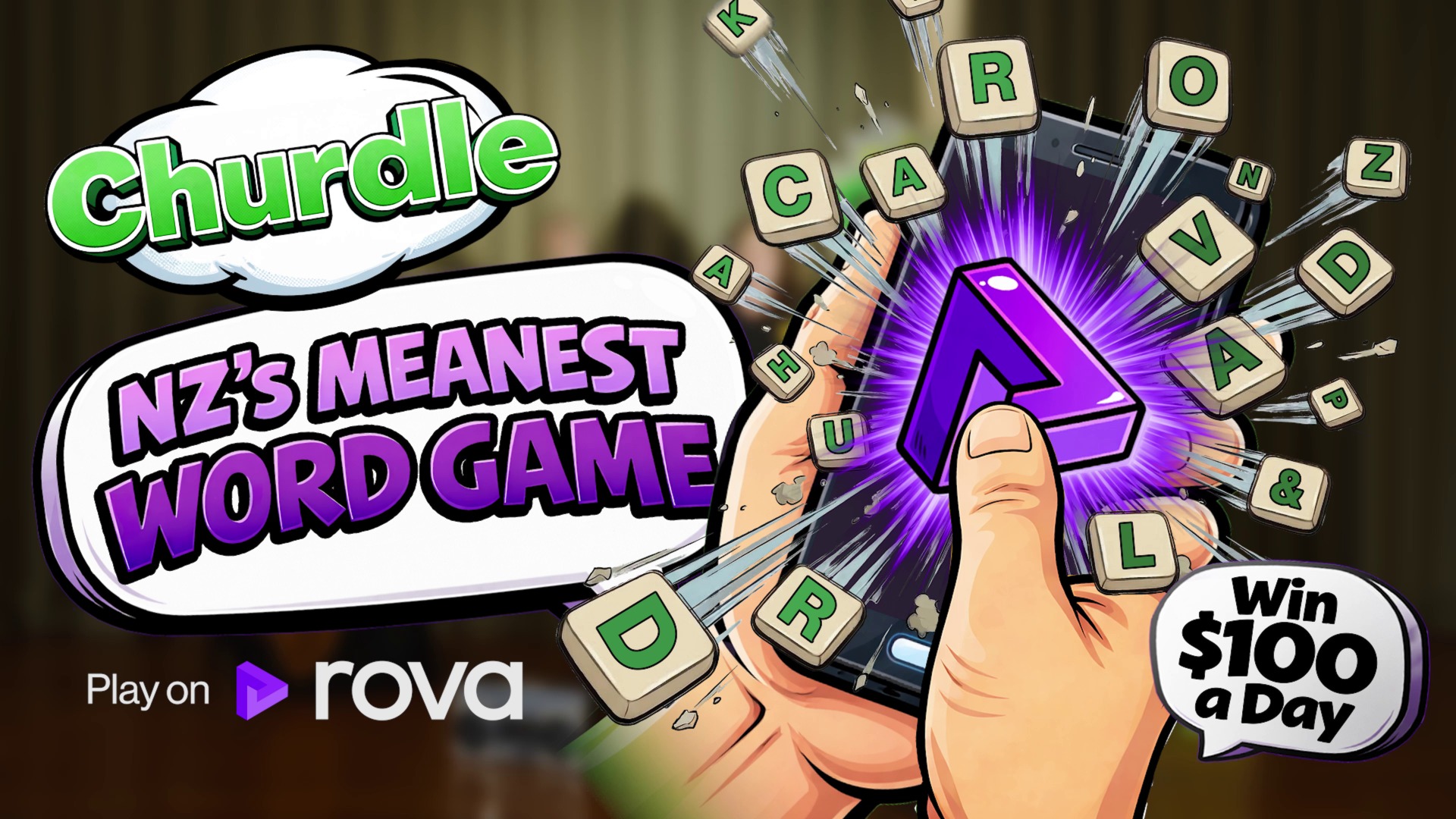 Play Churdle - New Zealand's meanest word game