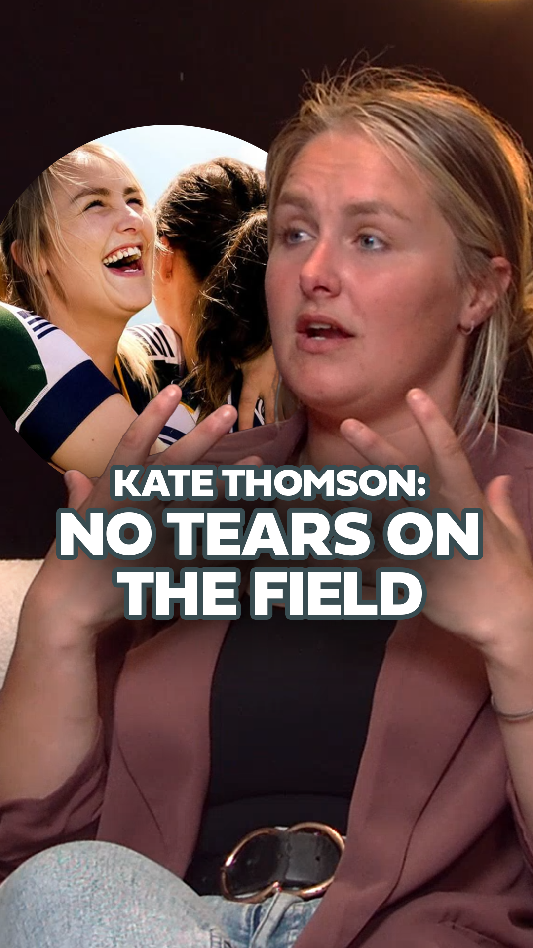 "It's literally what it says. No tears on field."