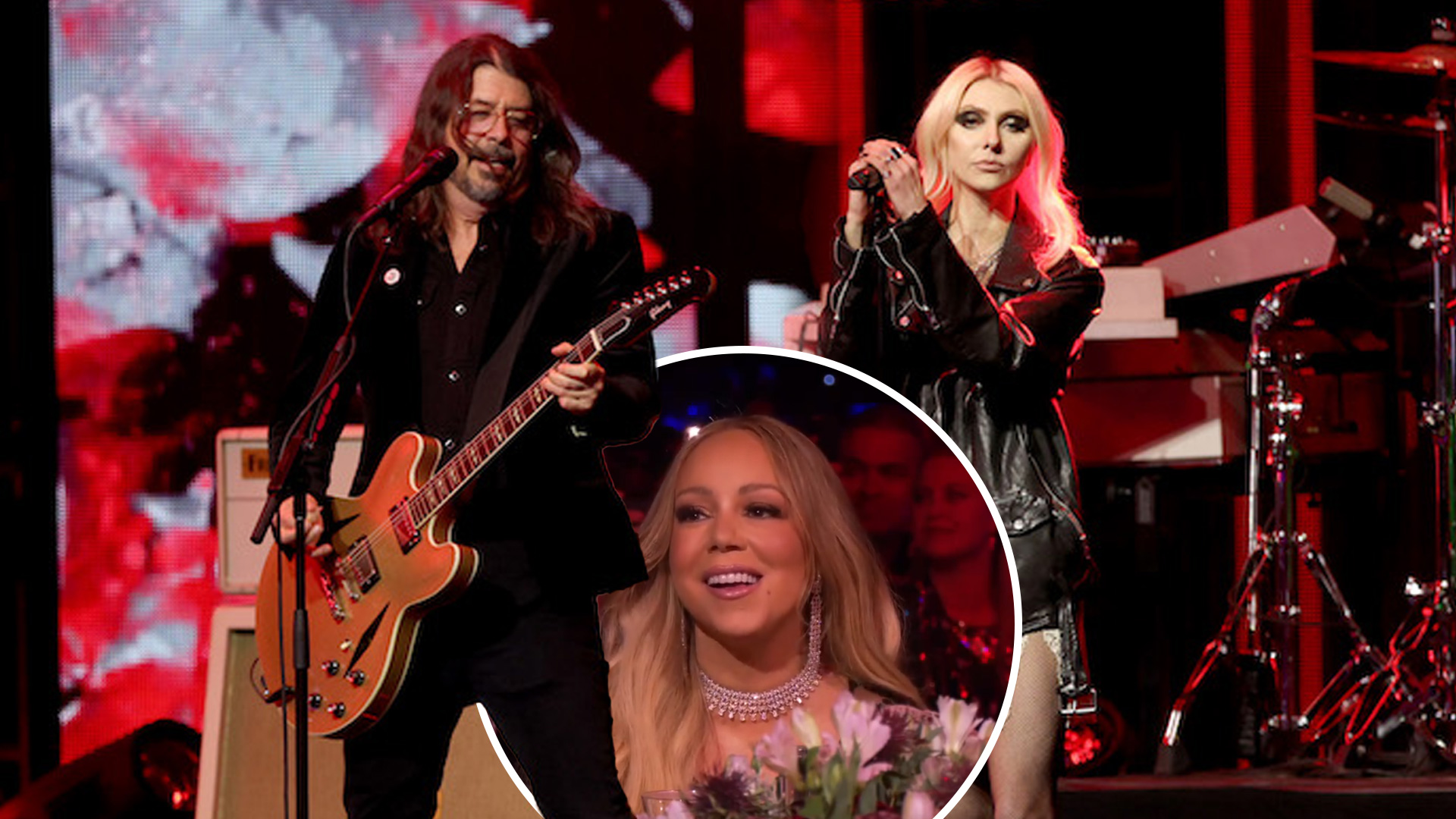 WATCH: Foo Fighters and Taylor Momsen perform Mariah Carey’s secret grunge songs