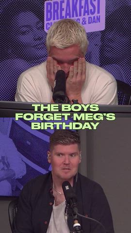 The boys forgot Meg's birthday...