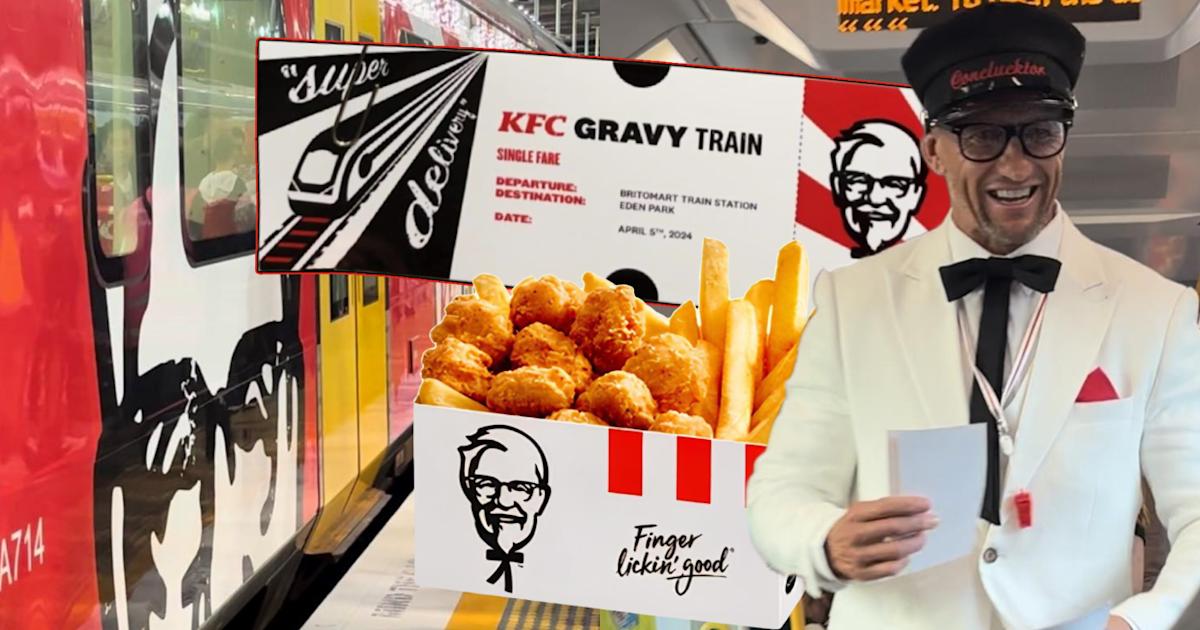 What's it like to catch KFC's Gravy Train to Eden Park? Public ...