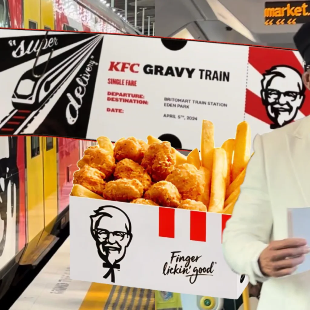 What's it like to catch KFC's Gravy Train to Eden Park? Public ...