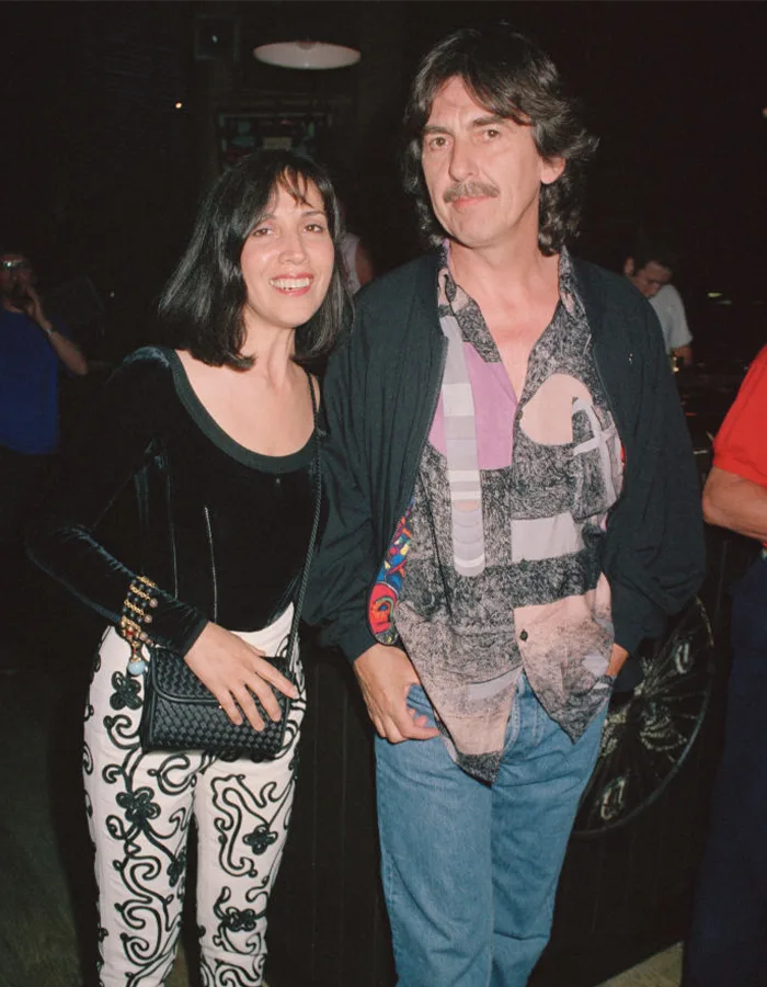 George Harrison and wife Olivia Harrison