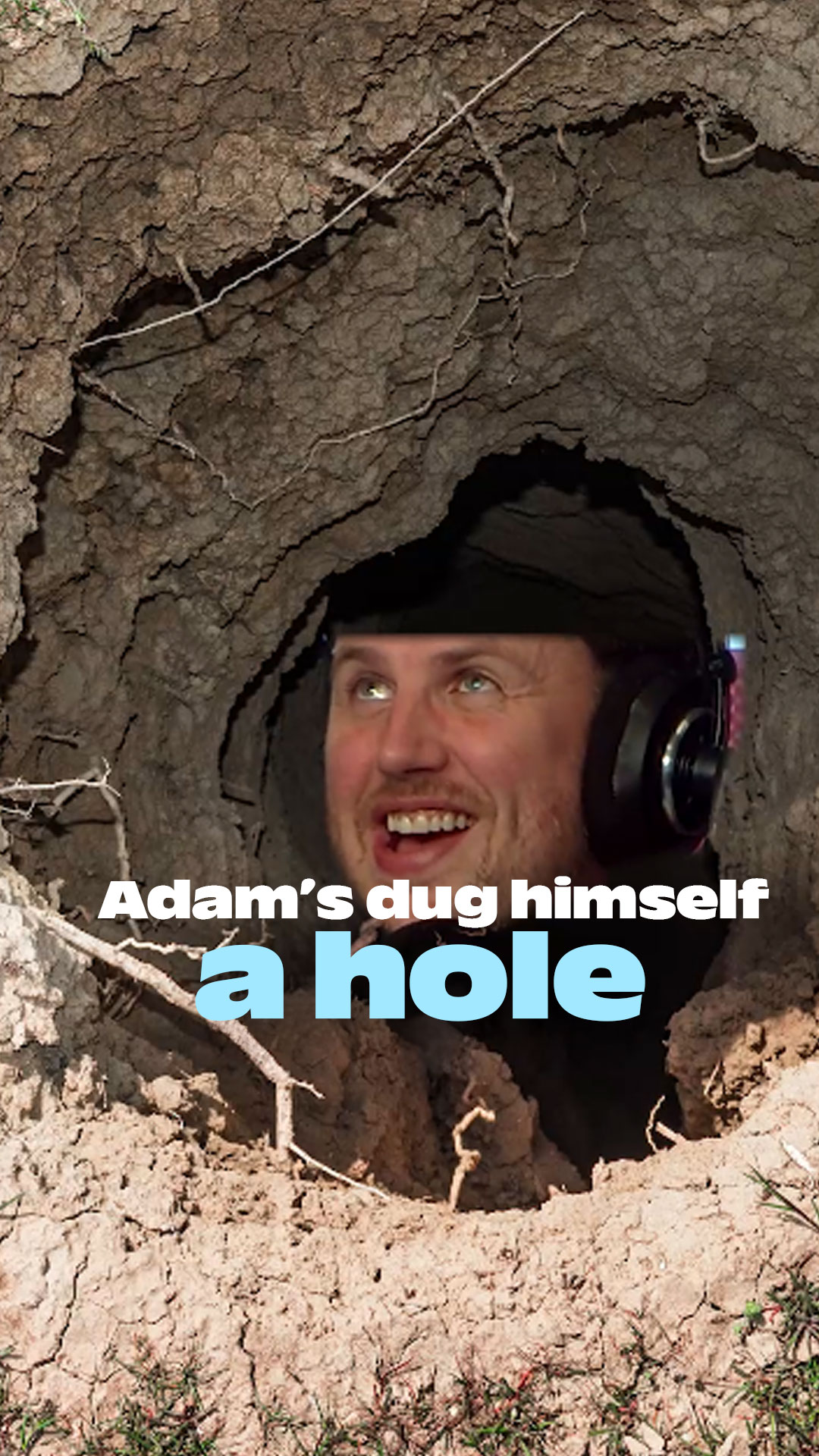 Adam in a hole