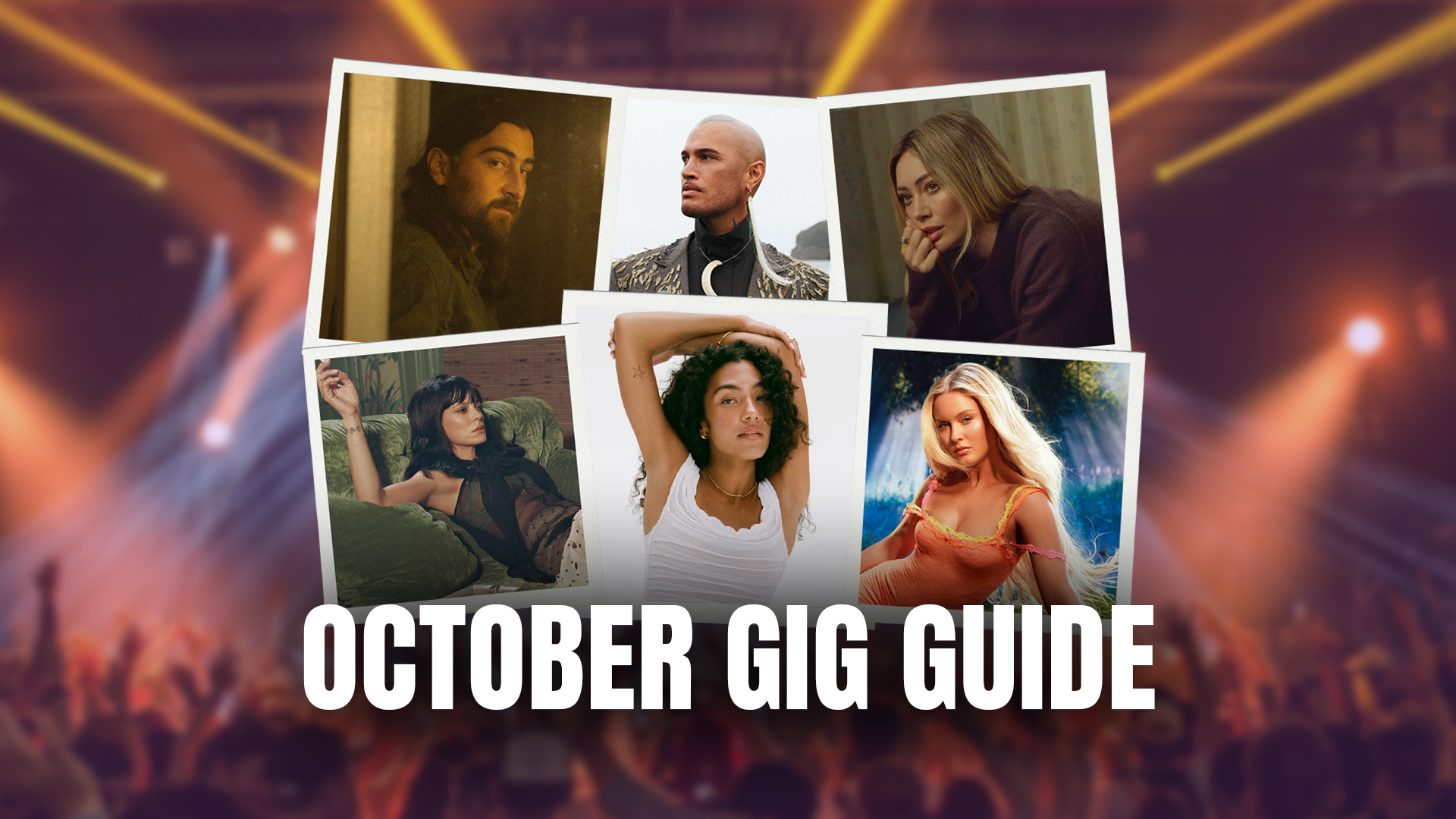 October Gig Guide: All the Artists Coming to Aotearoa This Month
