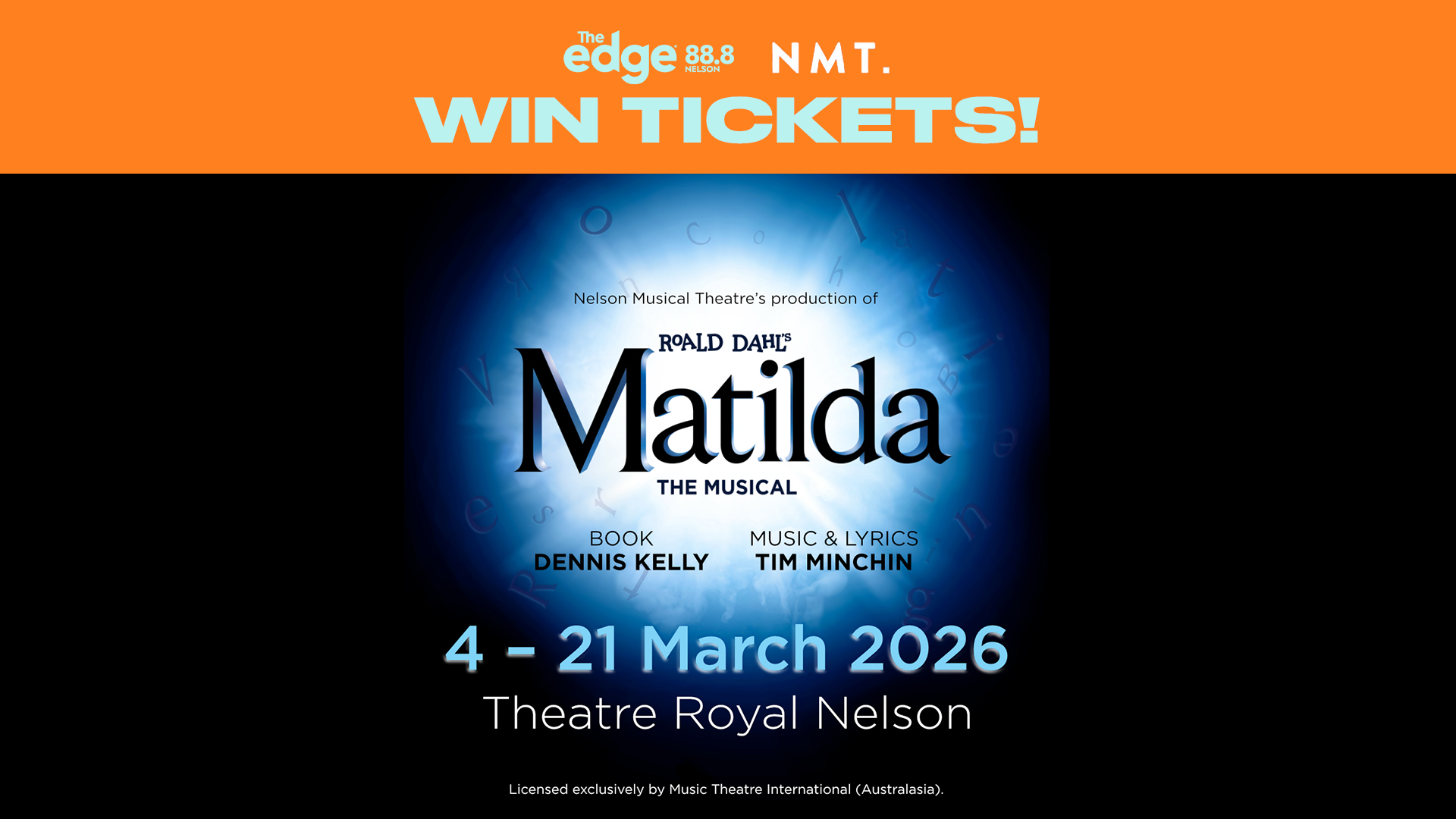 Nelson Musical Theatre present Matilda The Musical