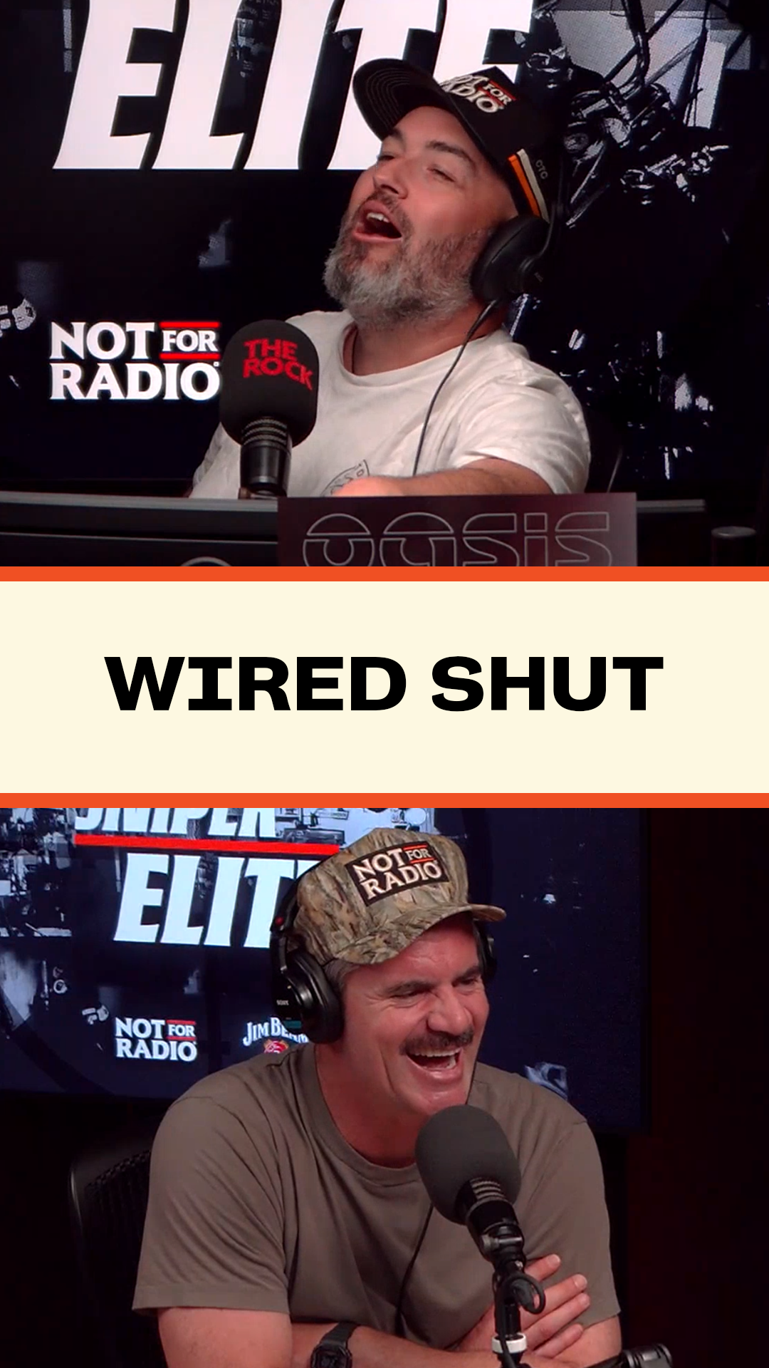 Spewing with your mouth shut ????????