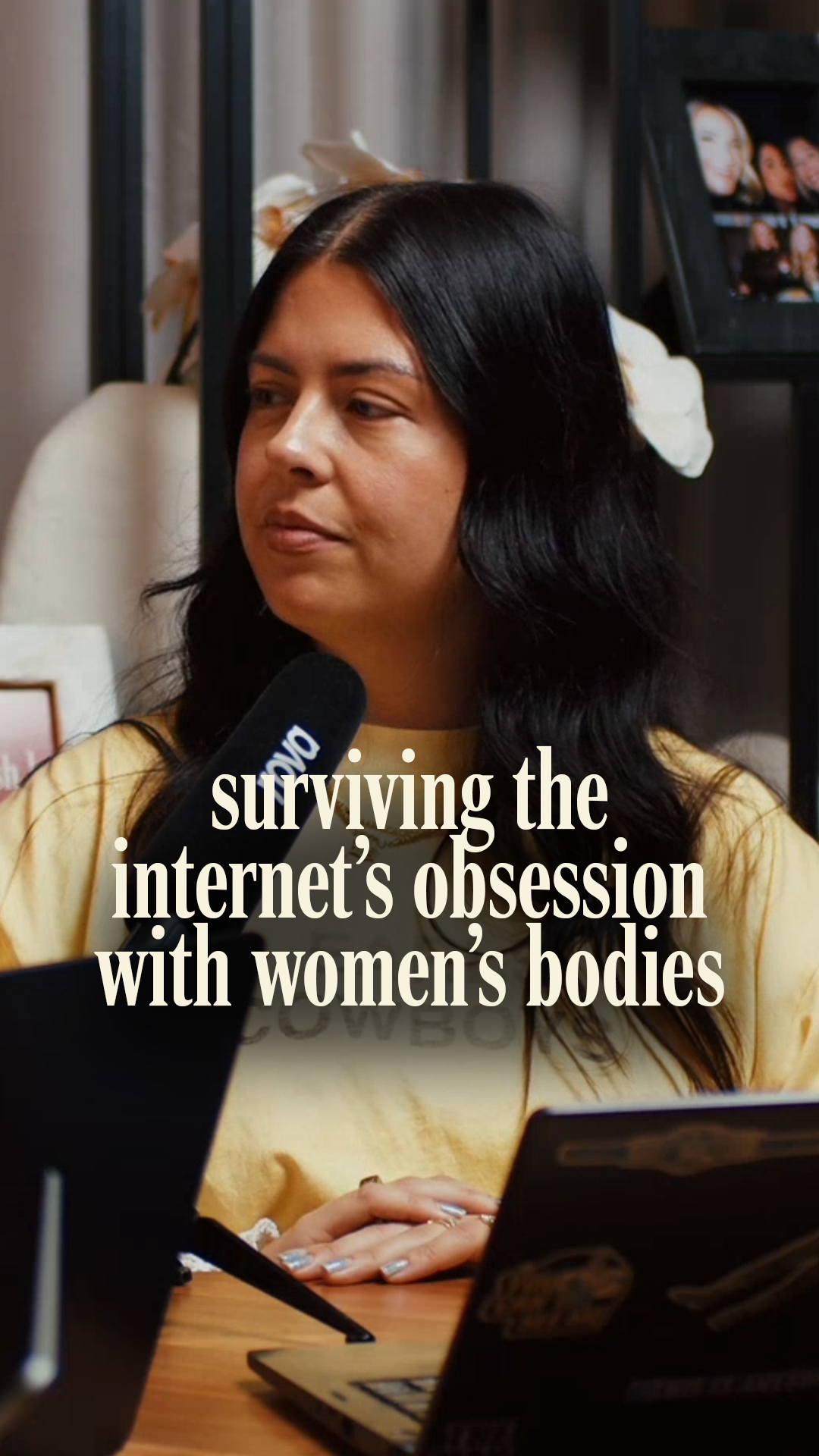How do you not let the endless online critique of women’s bodies get to you? 👀