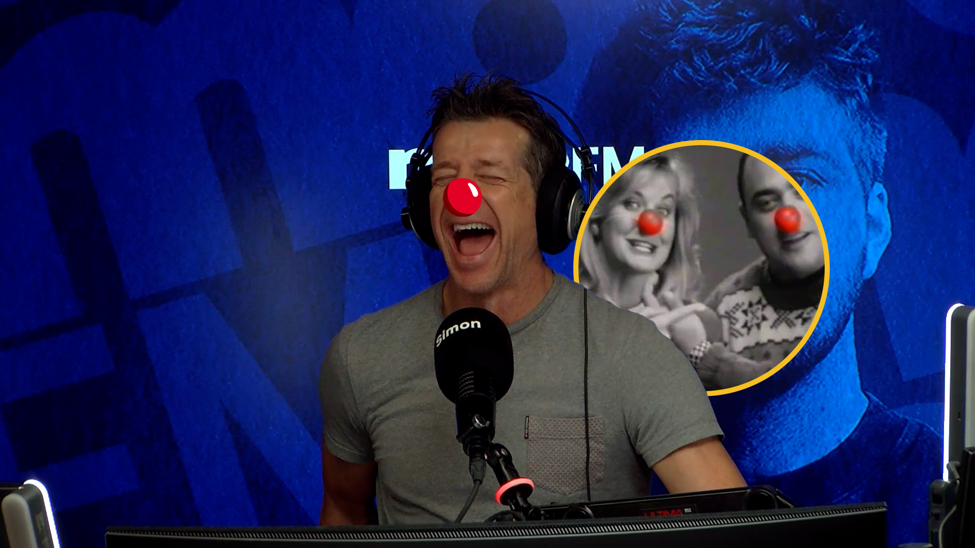 When Si was part of the Red Nose Day song.