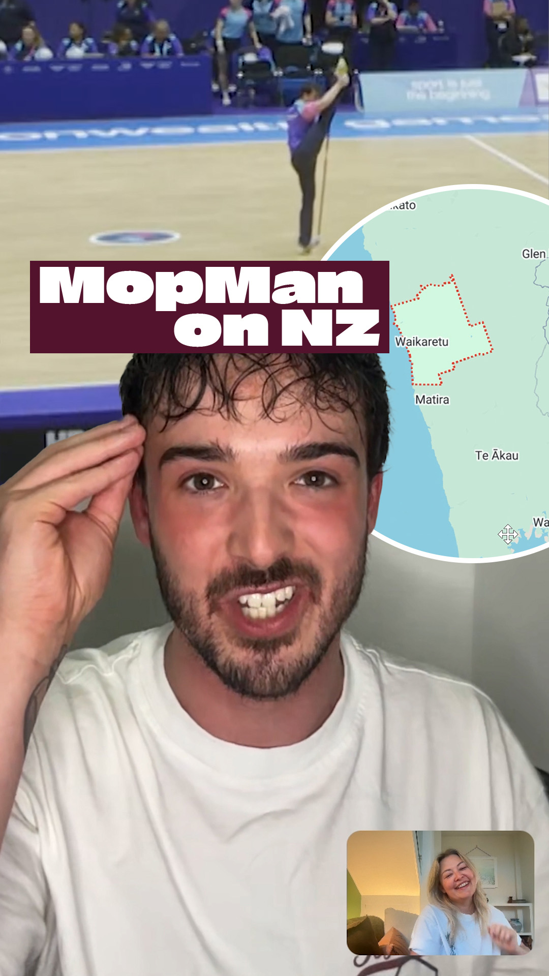 CJ 'Mop Man' Miller's connection to NZ