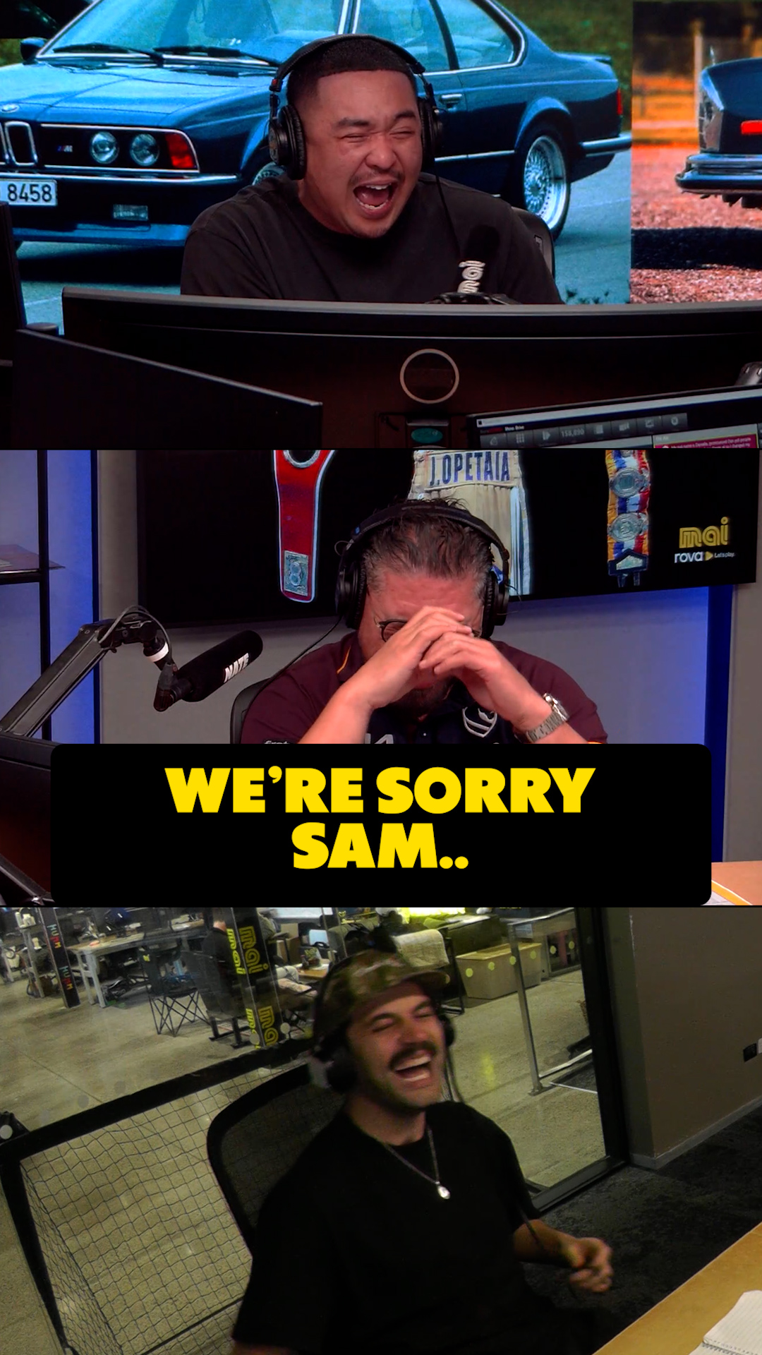 We're Sorry Sam.. 