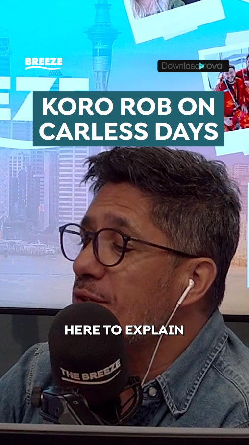 Rob talking in studio