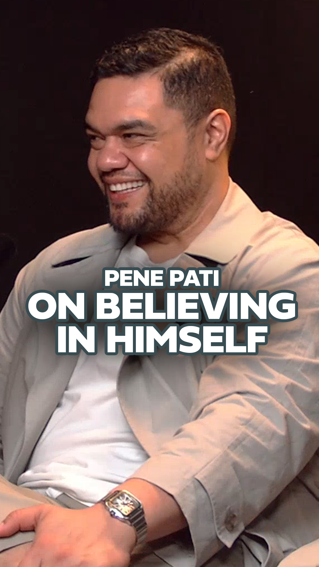 Such a powerful kōrero on self-belief with Pene Pati 🫶🏻