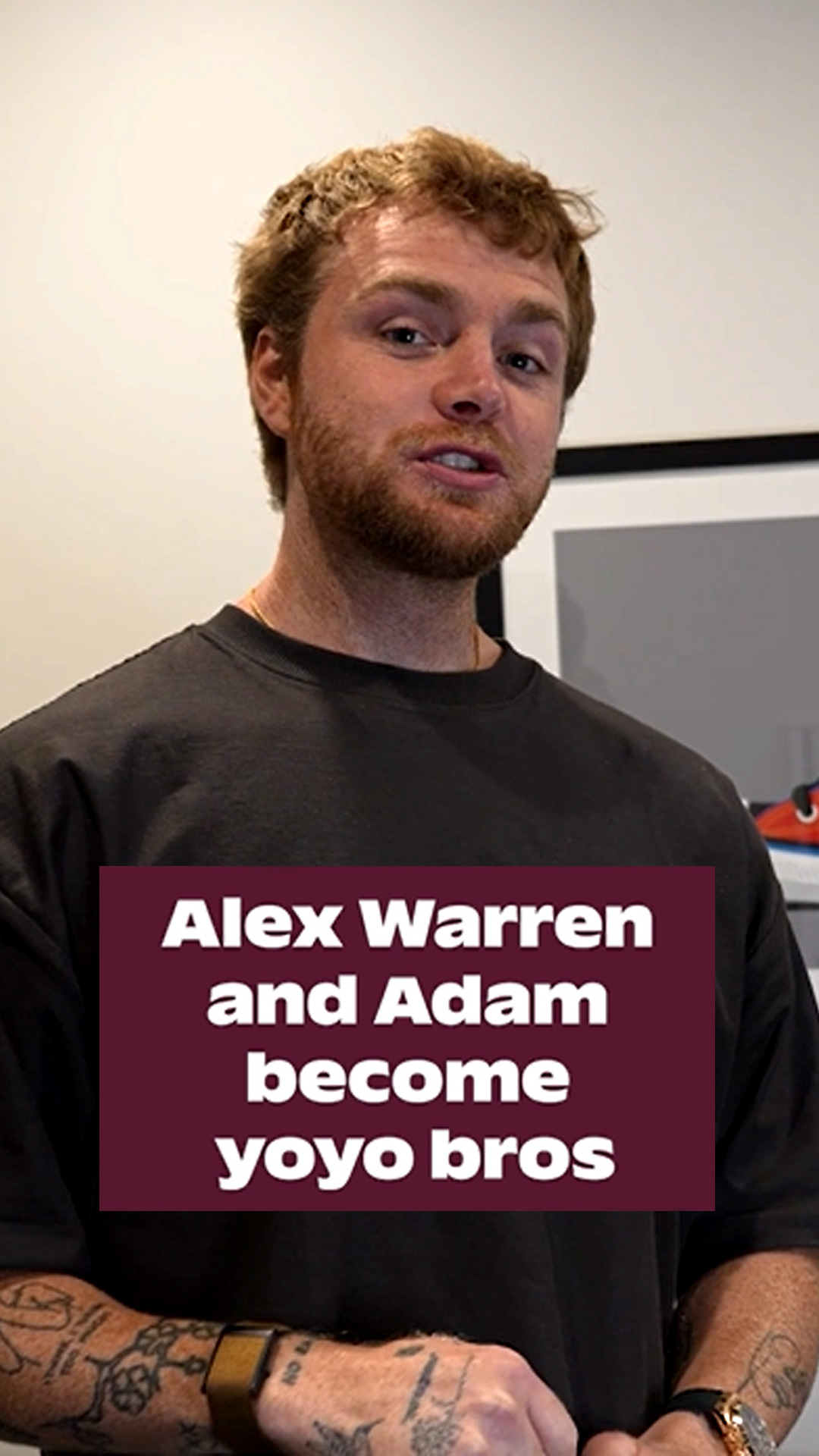 Alex Warren and Adam become yoyo bros
